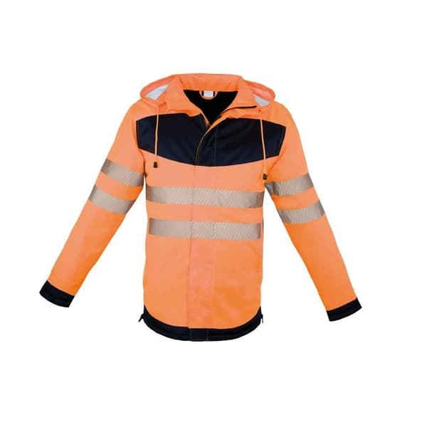 Högsynlighetsparka Korntex - orange/svart