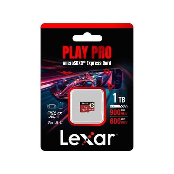 LEXAR microSD-kort Express 7.1 PLAY Pro 1 To R900/W600