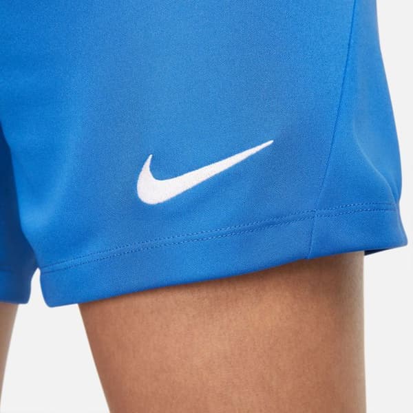 Kvinnors fotbollsshorts Nike - Blå - Klassisk passform - Elastisk midja - Dragsnören