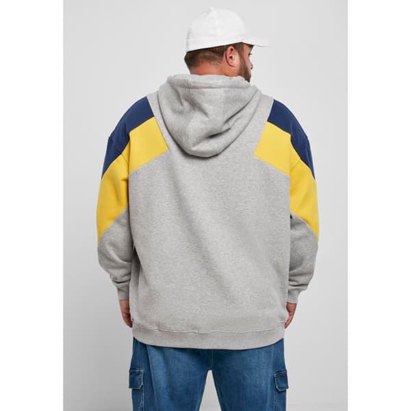 Huvtröja - Urban Classics - 3-toner - Oversize - Stora storlekar - Unisex