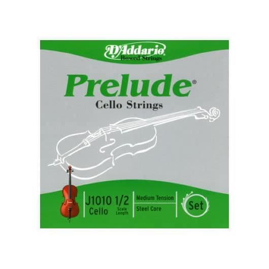 Strängar för cello - D'Addario - J1010-1-2M - Set 1/2 - Medium - Nickeltråd