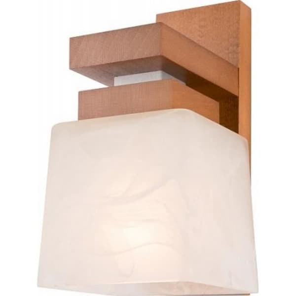 Lamkur Kubuś Vägglampa Kubus Dome, glaskupa, rustik, 1x E27