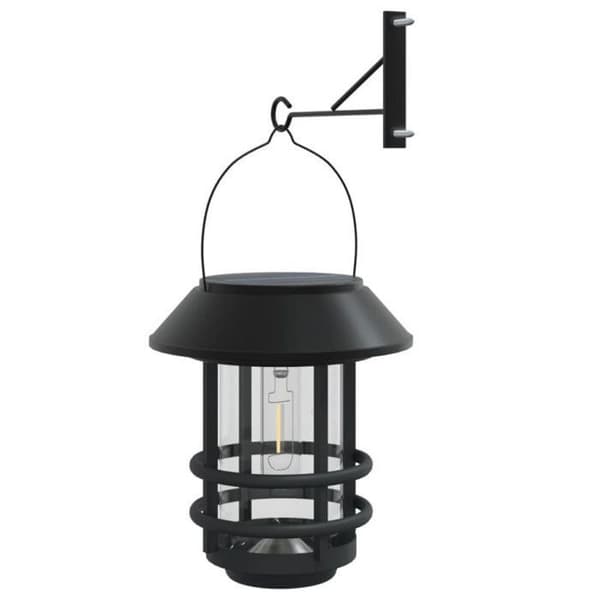 vidaXL Utomhus solarlampor för vägg 4 st vit 4008188