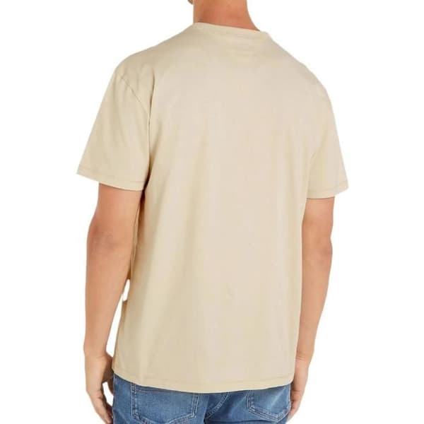 T-shirt Beige Herr Tommy Hilfiger Varsity