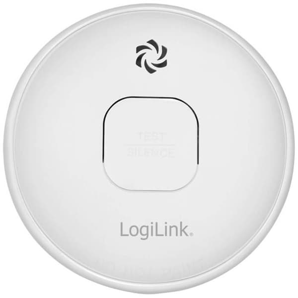 LogiLink SC0016 rökdetektor 10 års batteritid