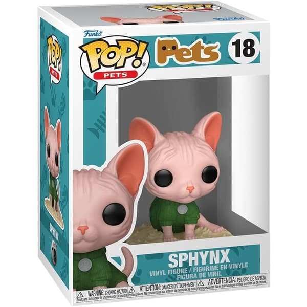 Figurine Funko Pop! Husdjur | Funko | Sphynx Katt