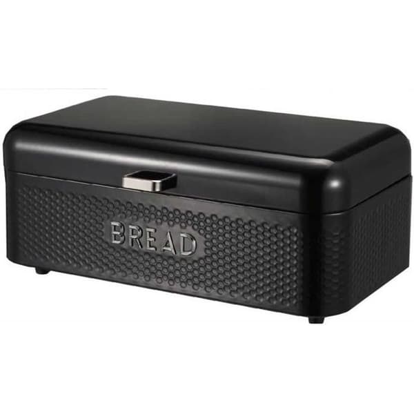 Brödbox - METLEX - MX-1612BL - Kolfibermaterial - Svart emalj - Moderndesign