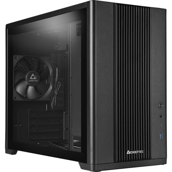 Chassi Tower - CHIEFTEC - BX-10B-OP - Svart - Elegant Design - Optimalt Utrymme