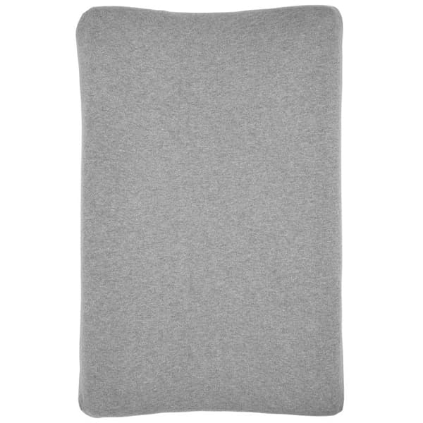 Meyco Baby Knit Basic skötbäddsskydd - grå melange - 50x70cm