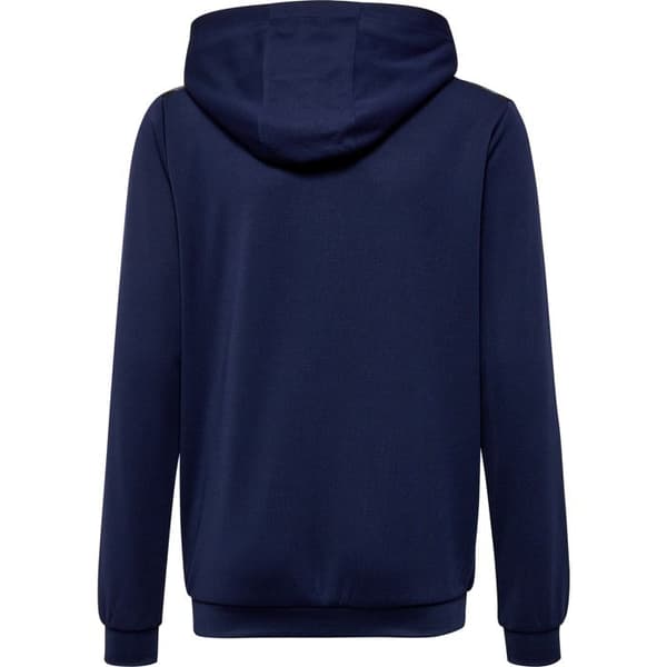 Huvtröja med dragkedja i polyester barn Hummel Authentic - blå