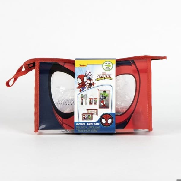 Barnetui - Spiderman - Spidey - Reseset - Hårborste - Handduk