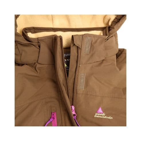 Peak Mountain - Skidjacka fil... Taupe