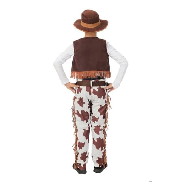 Kostym Barn Cowboy Storlek 5-6 år (S)