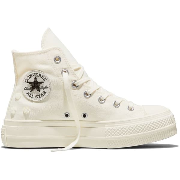 Baskets Converse Chuck Taylor All Star Lift, Beige, Unisex