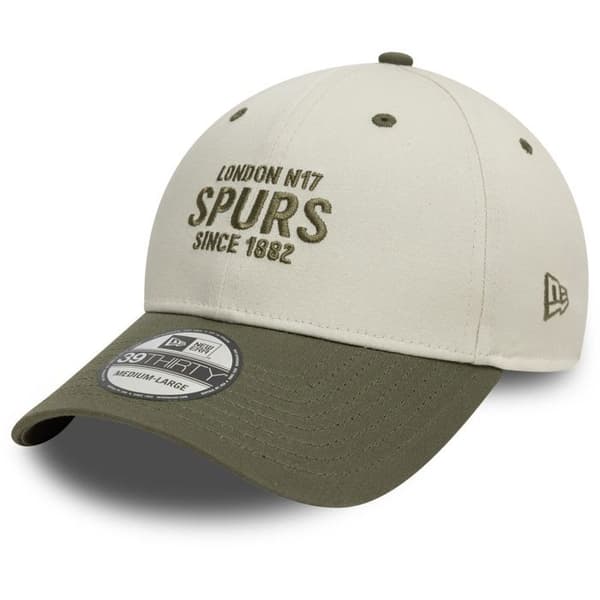 New Era 39Thirty Stretch Cap - Tottenham Hotspur sten beige