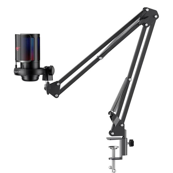 Mikrofon - HAVIT - GK50 Pro - RGB - Kondensator - PC