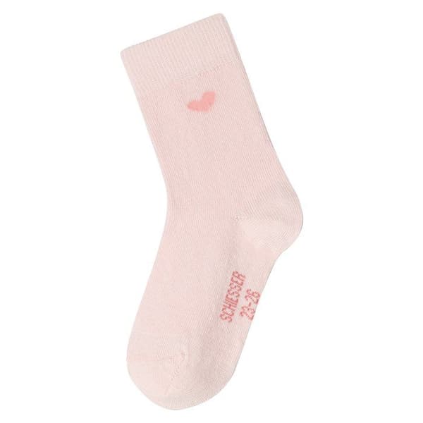 SCHIESSER Flickstrumpor Pack om 5 – Multipack med rosa mönster, mjuk bomull