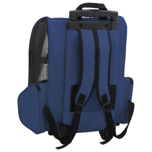 vidaXL Multipurpose Foldable Pet Cart Blue 170193