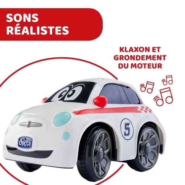 CHICCO Radiostyrd Bil Fiat 500