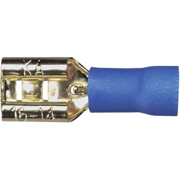 Fickplatt 6,3-2,5 mm Sinuslive FS 6,3-2,5 FLACHSTECKER, 10 BITAR