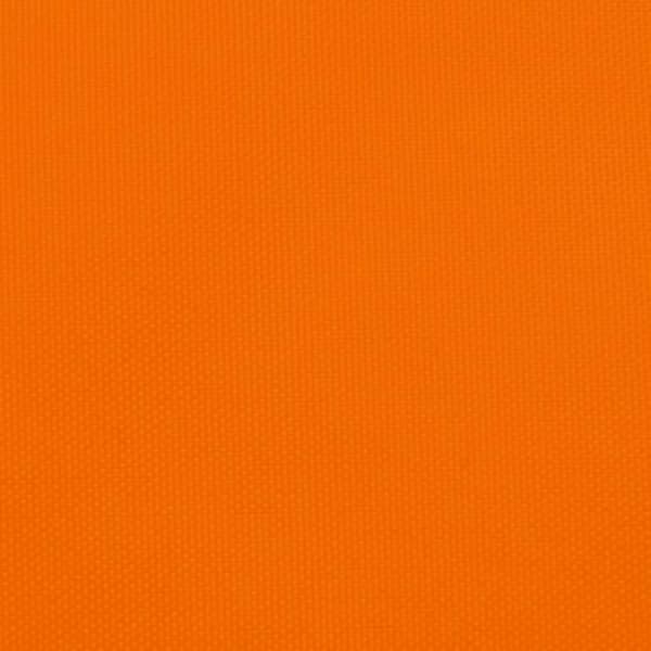 vidaXL Solskyddsduk Oxford Triangulär 4x5x6,4 m Orange