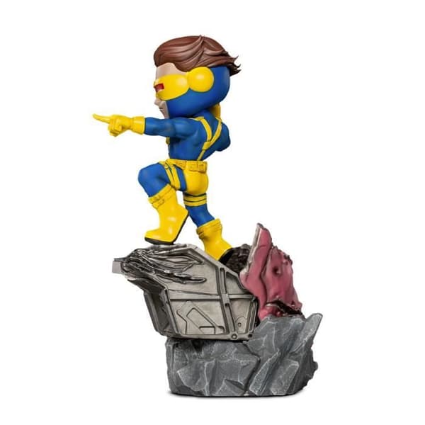 Figur - IRON STUDIOS - CYCLOPS - Vit - Styliserad Toy Art-version - 3 år och uppåt