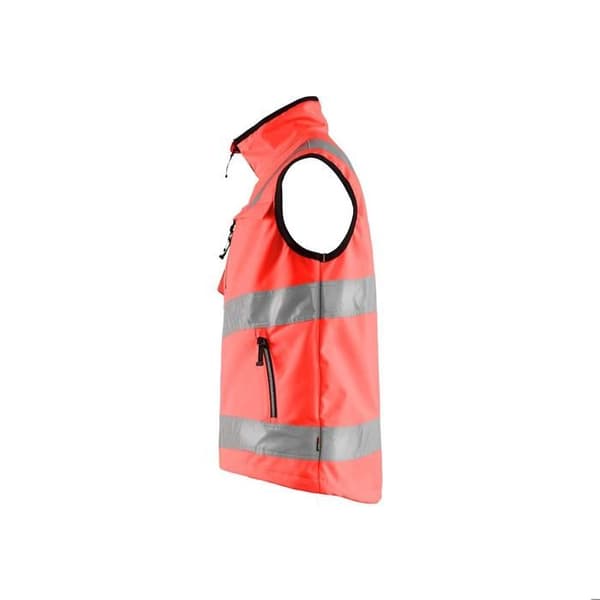 Högsynlig Softshell-väst Blaklader