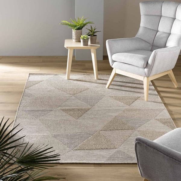 Tapis Déco Vävd "Odilon" 160x230cm Beige