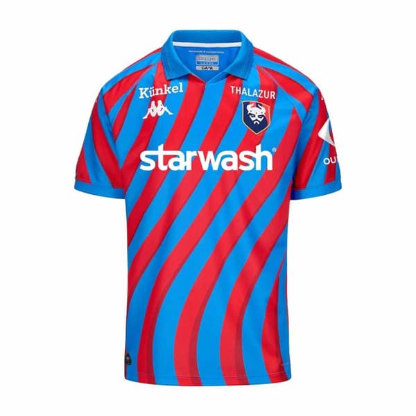 Maillot Kombat Hemma SM Caen Blå/Röd Barn