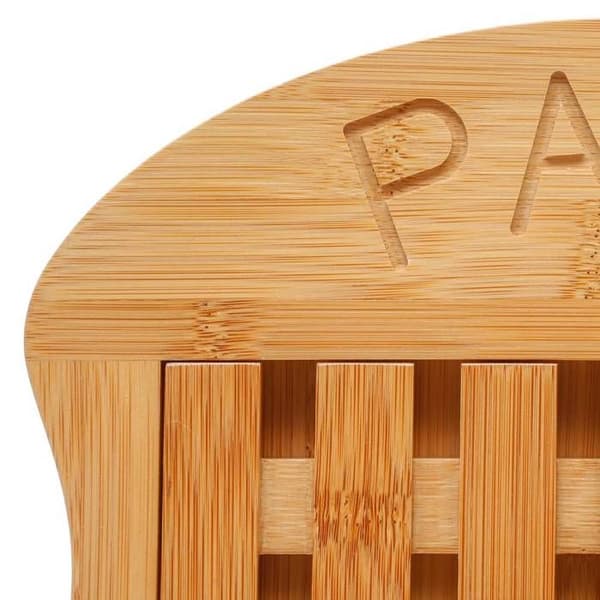Skärbräda för bröd 34x26cm bambu - 5 five simply smart