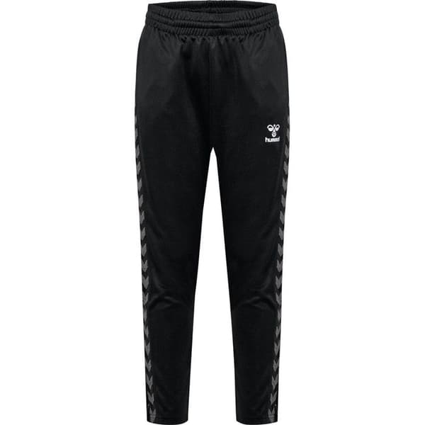 Hummel Authentic barn polyester joggingbyxor - svart
