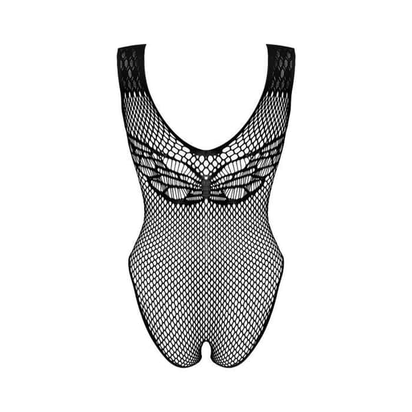 Obsessiv - Bodysuit med öppen gren. S/L
