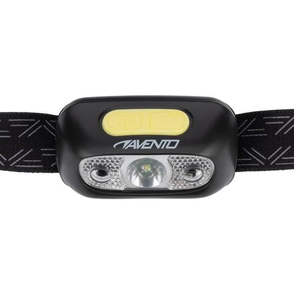 Avento Lättvikts Pannlampa