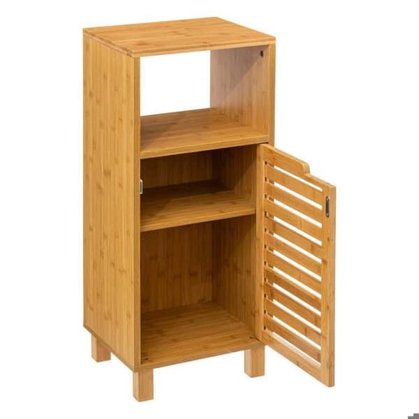Säule möbel 1 dörr "Sicela" bambu - 5 five simply smart