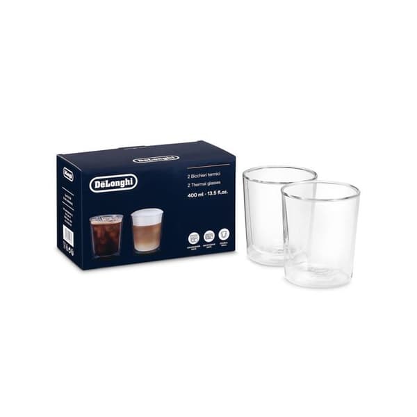 Verre - DeLonghi - DLSC318 - Borosilikatglas - 2-pack - 400 ml