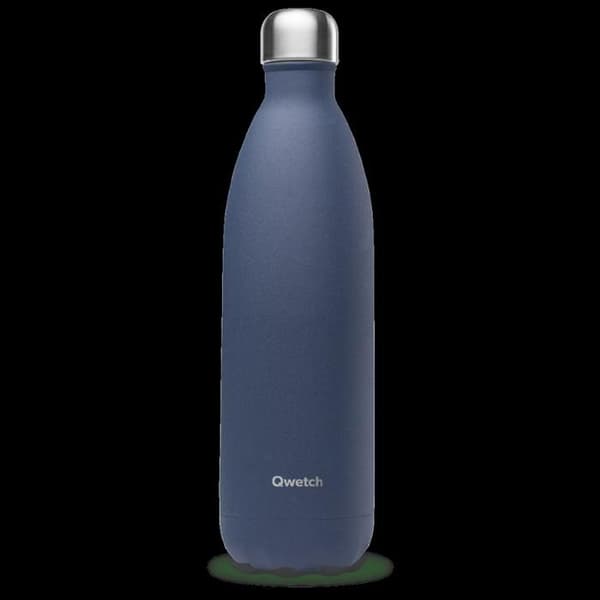 Isolerad flaska - QWETCH - GRANIT - Blå - 500 ml - Rostfritt stål 304