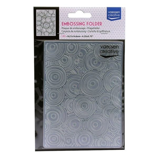 Texturplatta - Vaessen creative embossing stencil - 100605-014