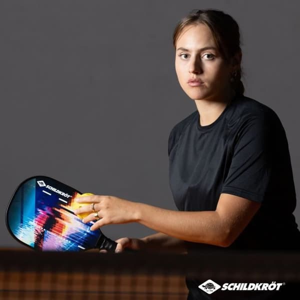 Pickleball-set - SCHILDKRÖT - Racketspel - 2 racketar + 2 bollar