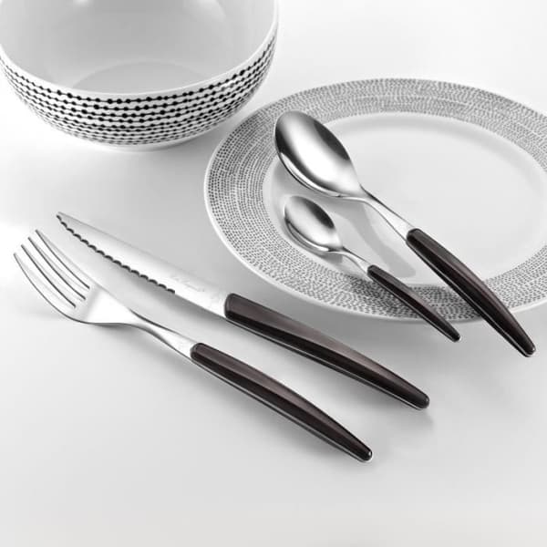 Montana Black - 24 delar bestickset