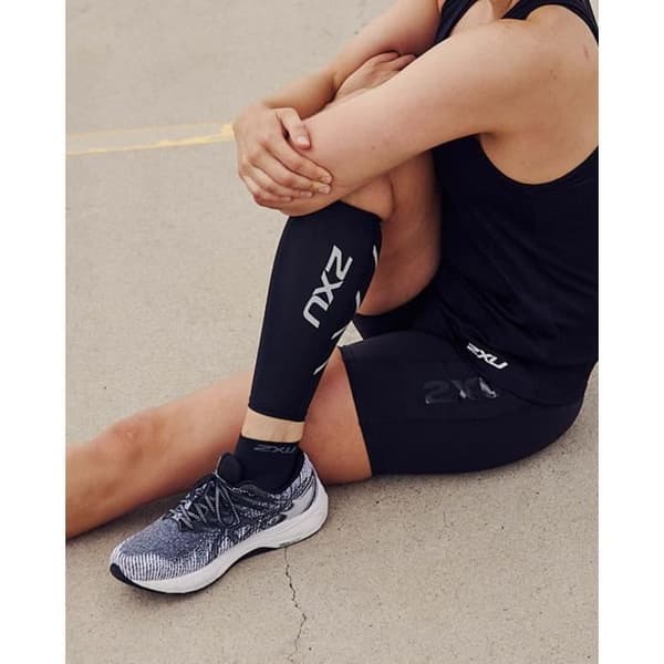2XU Compression Calf Guard - Svart - Löpning - Vuxen - Unisex