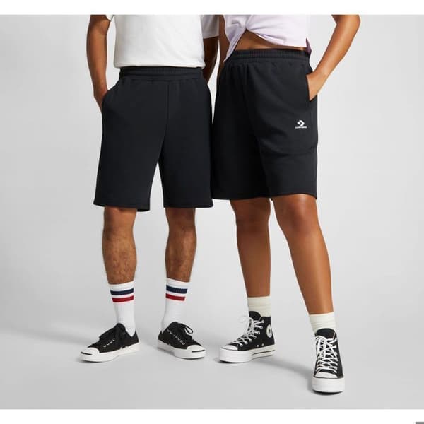 Kort Unisex - Converse - Go-To - Svart - 100% bomull - Regular passform