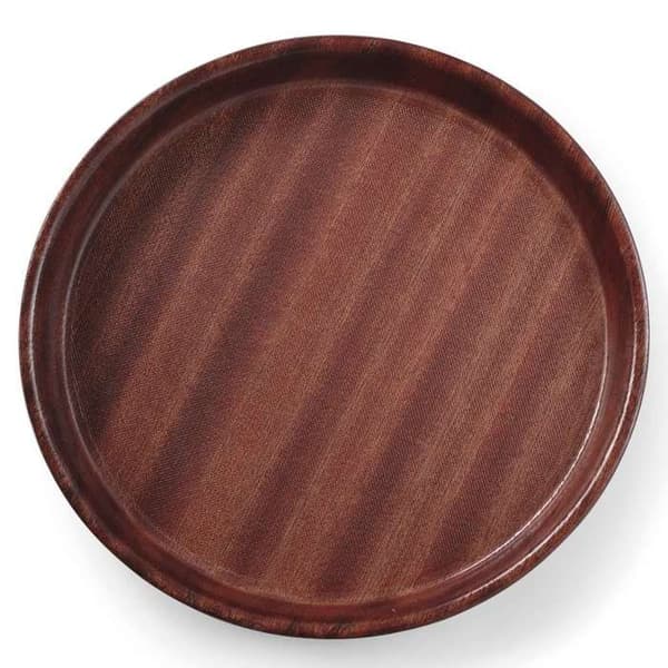Platå träform Acajou 360x(H)30 mm - Hendi