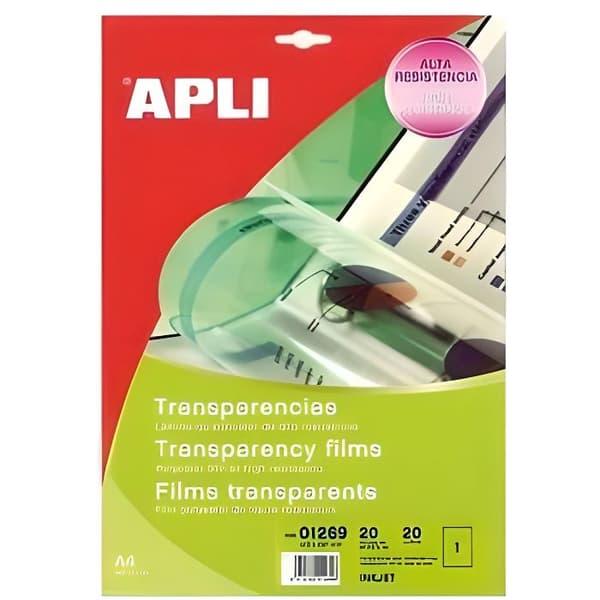 Film transparent - Apli - B/2 - Multikolör - Transparent - Mixte