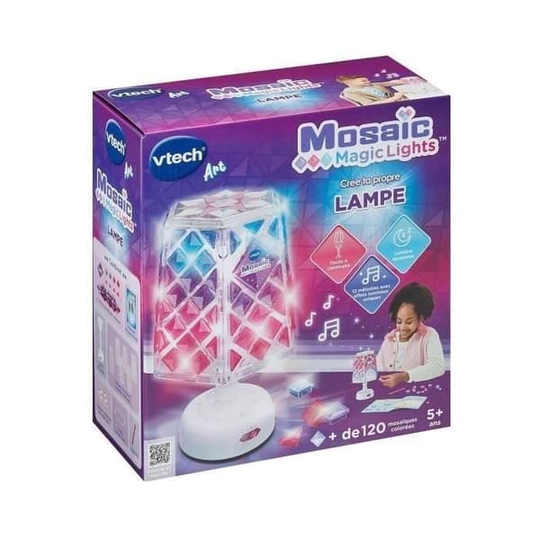 VTECH - MOSAIC MAGIC LIGHTS - LAMPA - Flerfärgad