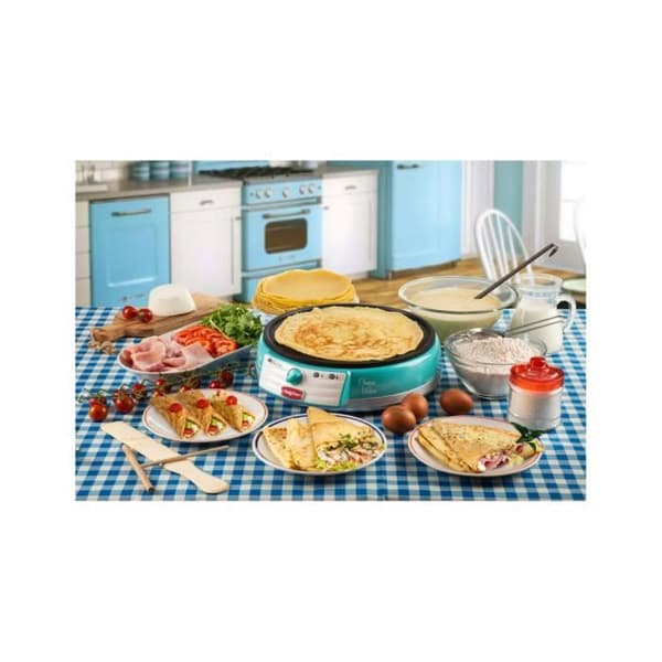 Elektrisk crepemaskin - ARIETE - 202 - Blå - Non-stick - 1000 Watt
