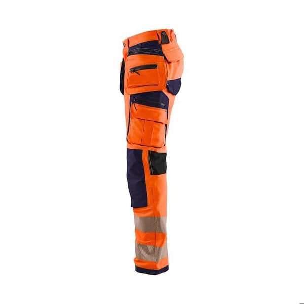 Blaklader 4D stretch arbetsbyxor med hög synlighet
