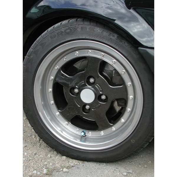 Kromade muttrar i metall 19 mm - Set om 21