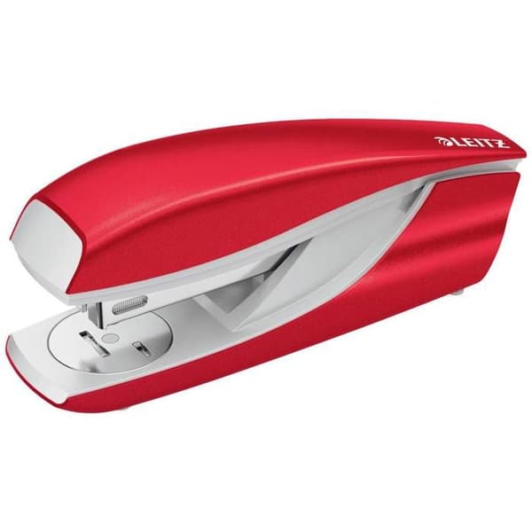 Agraffer Leitz 55022026 röd/vit häftkapacitet: 30 sidor (80 g/m²)