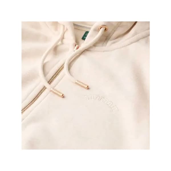 Sweat Superdry Dam Essential Beige Bomull