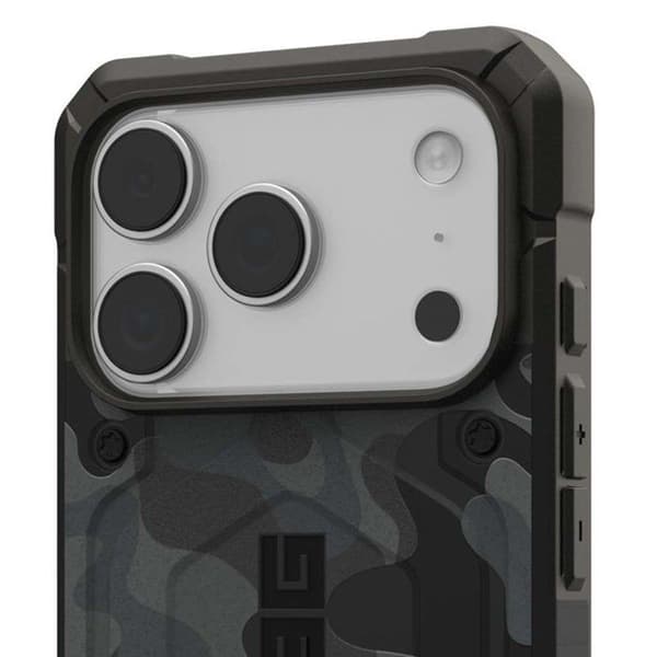 Coque iPhone 17 Pro - UAG - Pathfinder - MagSafe - Midnatt Camo - Ultra Resistent